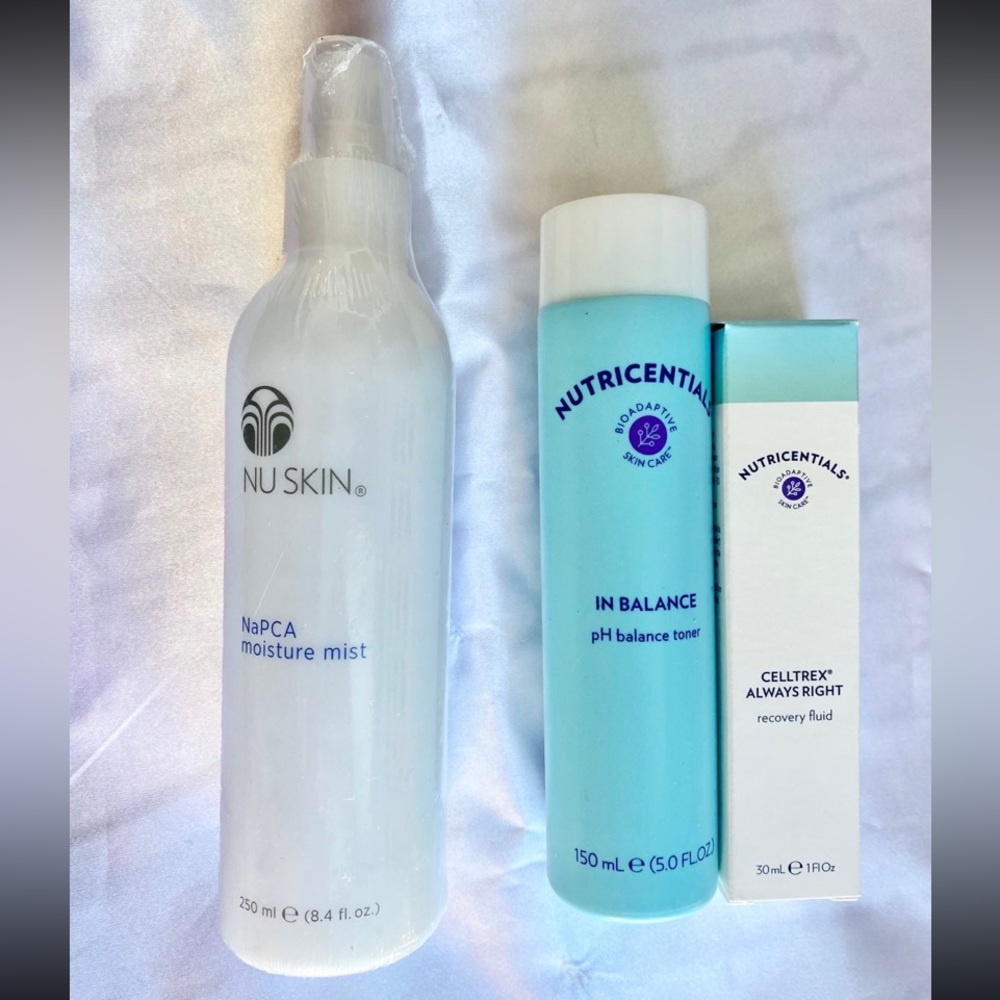 NIB Nuskin Celltrex Ultra Recovery Fluid full size bundle ✨